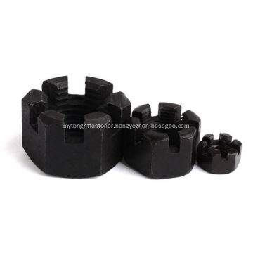 HEX SLOTTED CASTLE NUT